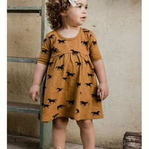 Dress with Horse Print